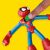 Play-Doh Spiderman 2er-Set Kampffiguren mit Werfer und Speer 121573137