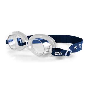 Disney Star Wars swimming goggles, clear lenses, blue strap with Star Wars logo - Swimming