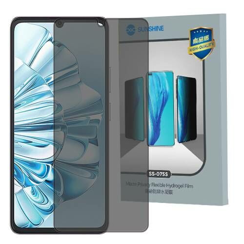 SUNSHINE Cubot A20 Anti-Peep Hydrogel Kijelzővédő Fólia