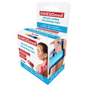 KINESOMED Kinesio tape (szalag) 5cmx5m kék 121577609 - Ízületi rögzítő