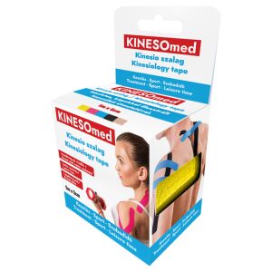 KINESOMED Kinesio tape (szalag) 5cmx5m sárga 121577614 - Ízületi rögzítő