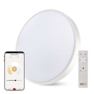 GoSmart LED felületre szerelhető lámpatest, kör alakú, 45W, 2700 lm, állítható színhőmérséklet, dimmelhető, Wi-Fi 121577997 - Lámpa & Világítás