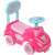 MalPlay 2în1 Taxi pentru copii și Walker cu claxon #pink-blue 40976411}