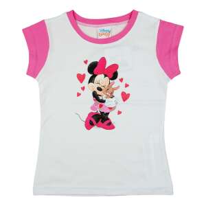 Disney Minnie nyuszis rövid ujjú lányka póló - 116-os méret 40978339 Gyerek pólók - Fehér