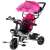 MalPlay 3-in-1 Tricycle with Canopy, Basket, and Horn - Pink