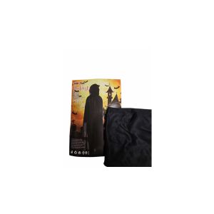 Fekete Kapucnis Palást 140 cm hosszú