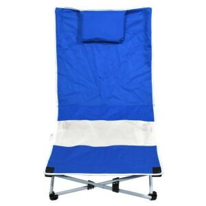 LARISA kék összecsukható kempingszék fejtámlával - Cattara