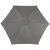 Rojaplast Wood 3m szürke dönthető napernyő, felülnézet
