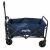 Pepita dark blue folding handcart with adjustable handle