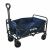 Pepita dark blue folding handcart with adjustable handle
