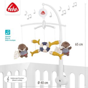 Mobiles Musikkarussell - Otter 121655321 - Mobile mit Musik / mit Bildern