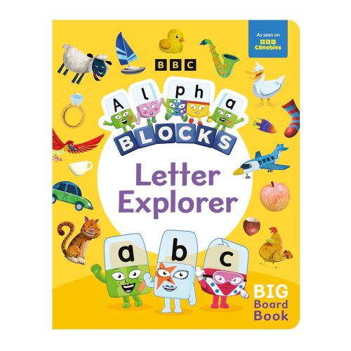 Alphablocks Buchstaben-Entdecker Großes Bilderbuch mit den Figuren aus der beliebten BBC CBeebies-Show