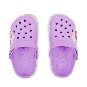 Perletti Rainbow Magas pántos papucs, lányoknak, PVC és EVA, 30-as méret, lila 121656377 - Perletti