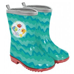 Perletti Pisces félig átlátszó gumicsizma fényvisszaverő szegéllyel - 30 31 méretek zöld 121656416 - Perletti