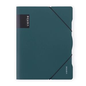 Műanyag gumis mappa A/4, VERDE, mélyzöld 121657427 - Irodaszer & Írószer