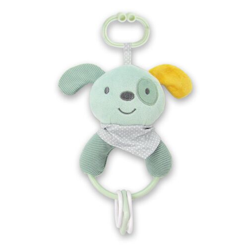Lorelli Toys Zöld Kutya Csörgő Babáknak - Csörgő
