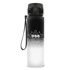ARS UNA Schwarz-Weiß Ombre Wasserflasche 600ml - Ars Una Trinkflaschen