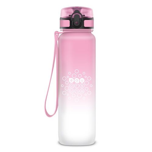 ARS UNA Candy Floss Rosa Ombre Wasserflasche 1000ml
