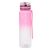 ARS UNA 1000ml Rosa Ombre Trinkflasche mit Hydratationsanzeige