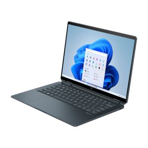 HP Spectre x360 14-eu0002nh kék 2 az 1-ben laptop 3K OLED kijelzővel - HP