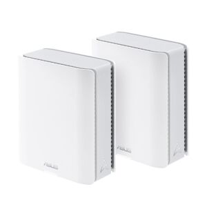 ASUS ZenWiFi BT8 (2-pack) Wi-Fi 7 Mesh Router - ASUS Wi-Fi Router, Adapter