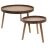 Home&Styling Collection 2-teiliges Couchtisch-Set, braun, MDF, 60x40 cm, 38x34 cm