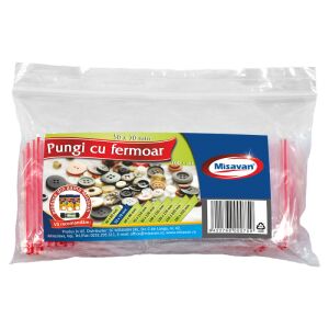 100 darab Misavan cipzáras tasak, 50 x 70 mm, átlátszó - Misavan