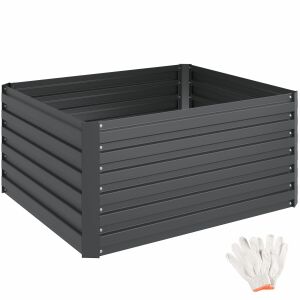 Vyvýšený záhon Blomma, 650l, pozinkovaný, 120x100x56cm  130252365 - Vyvýšené záhony