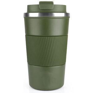 Termos hrnček Vzduchotěsný 510 ml, nerezová ocel a pevný plast, zelený 121669758 - Preprava jedla a nápojov