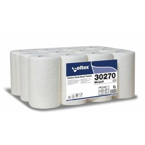 Celtex Mini Pull 2 rétegű, belsőmagos kéztörlő tekercsek, 12 tekercs - Celtex
