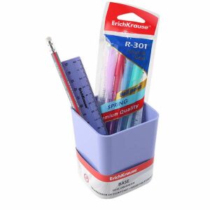 Erich Krause írószertartó írószerekkel - töltött - lila 121798608 - Erich Krause