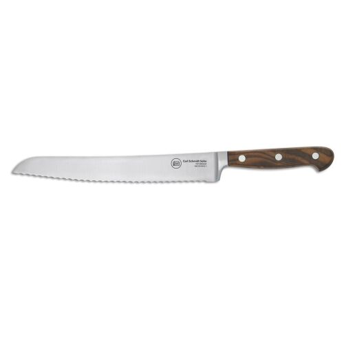 Carl Schmidt Sohn TESSIN Bread Knife with Walnut Handle, 23 cm