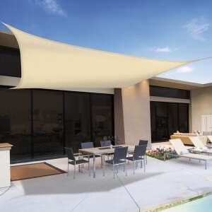 Malatec square sun sail 3x2m 180g/m2 - Various colours