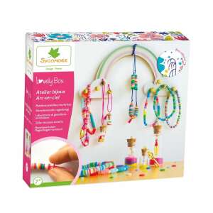 Sycomore Lovely Box Rainbow Jewelry Making Kit, create your own bracelets, necklaces, and more - Jewelry Making Kit
