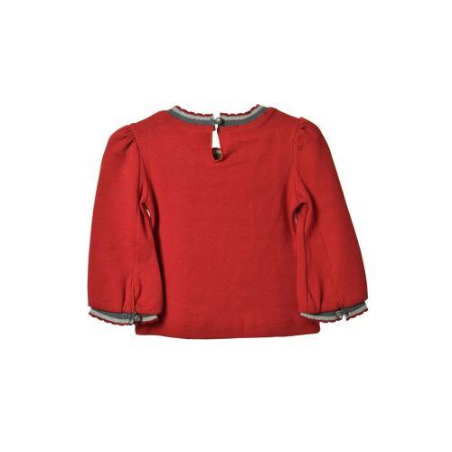 Original Marines piros, strasszköves lányka felső – 71/76 cm