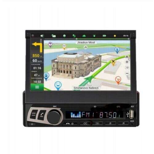 Unitate multimedia auto Android GPS 7 inci M706L cu afișaj de navigație