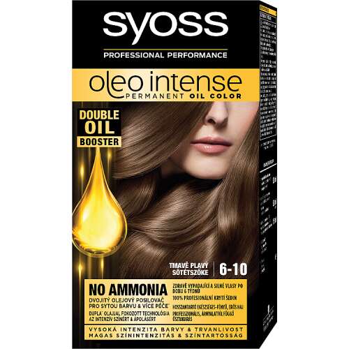 Syoss Color Oleo intenzívna olejová farba na vlasy 6-10 tmavá blond 41019315