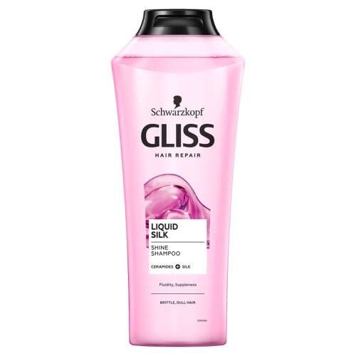 Gliss Hair Regenerating Shampoo Liquid Silk Pentru un păr mătăsos și strălucitor 41019343
