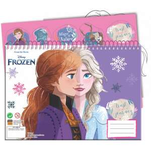 Disney Frozen caiet spiralat A4 cu 40 pagini și autocolante - Caiete