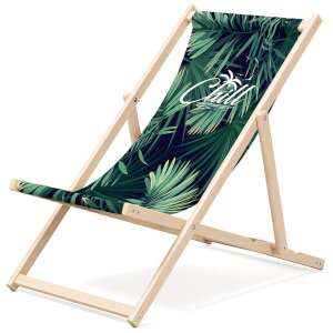 Chill összecsukható Napozóágy - Pálma #zöld