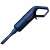 Deerma DX1000W corded stick vacuum cleaner, blue, close-up of the handle