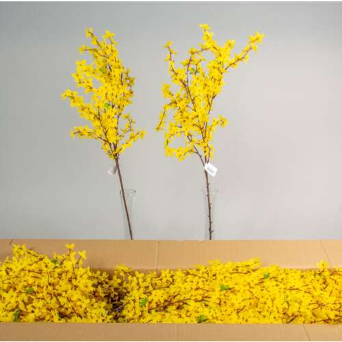 Aranyeső Művirág 1 szálas 70cm #sárga (az ár 1 db ra vonatkozik)