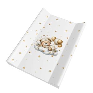 Color pelenkázó lap merev 2 oldalú 70x50cm Maci uni bézs