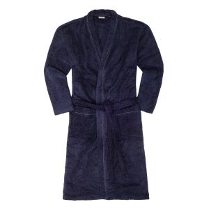 ADAMO férfi fürdőköpeny 149011 frottír kétoldalas oversized, 4XL Sötétkék 121903342 - Férfi köntös