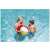 Kids playing with Bestway 61cm inflatable beach ball in pool