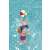 Kids playing with Bestway 61cm inflatable beach ball in pool