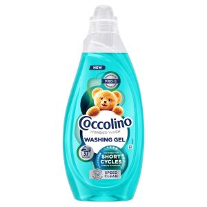 Coccolino Wonder Wash Waschgel, Speed Clean, 37 Wäschen, 1480ml, für kurze Waschzyklen, auch in 15 Minuten - Waschgel