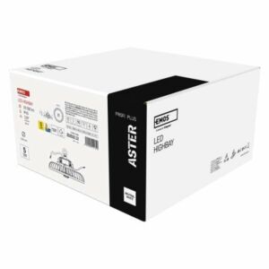 EMOS LED HIGHBAY ipari mennyezeti lámpa ASTER 100W, 18000 lm, IP65, 120 121910671 - Mennyezeti lámpa