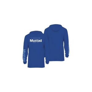 BLUE BRAND LONGSLEEVE UV WITH HOOD - REPREVE+SPANDEX XL 121922927 - Férfi hosszú ujjú felső