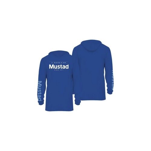 BLUE BRAND LONGSLEEVE UV WITH HOOD - REPREVE+SPANDEX XL 121922927